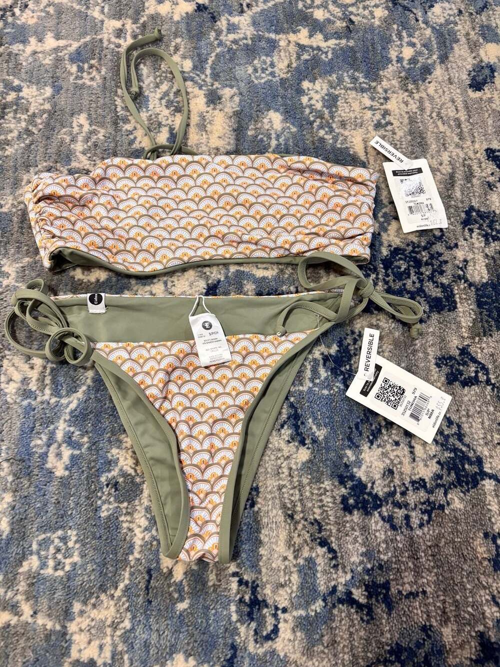 Eidōn Tundra Reversible Bikini Set Size S
